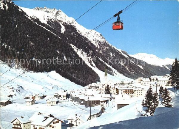 Seilbahn Silvretta Ischgl Paznauntal