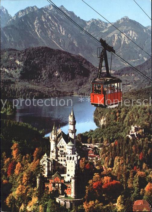 Seilbahn Tegelberg Schwangau-Füssen Schloss Neus