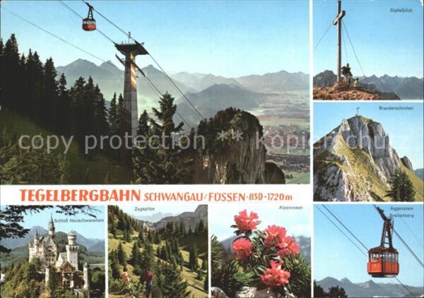 Seilbahn Tegelberg Schwangau-Füssen Zugspitze Ag