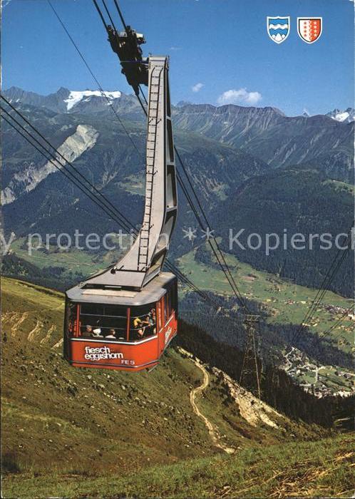 Seilbahn Fiesch-Eggishorn Ernen Blinnenhorn