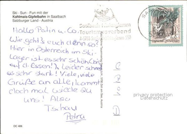 Seilbahn Kohlmais Saalbach – Bild 2