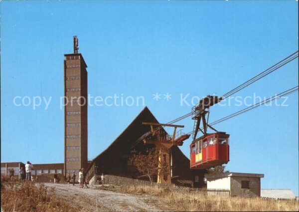 Seilbahn Fichtelberg Oberwiesenthal Aussichtstur