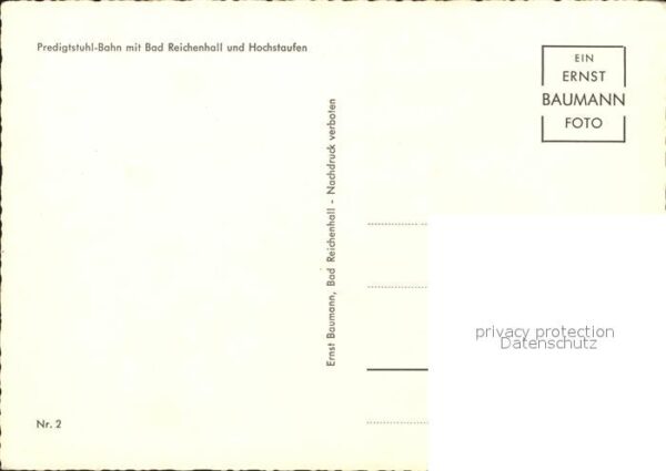 Seilbahn Predigtstuhl Bad Reichenhall Hochtaufen – Bild 2