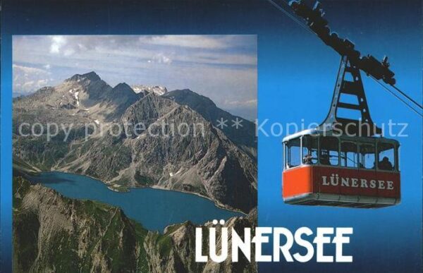 Seilbahn Lünersee Brand Scesaplana Vorarlberg