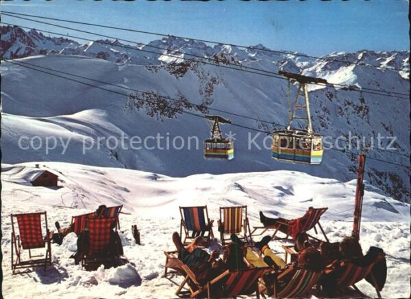 Seilbahn Nebelhorn Oberstdorf im Allgäu Sonnenan