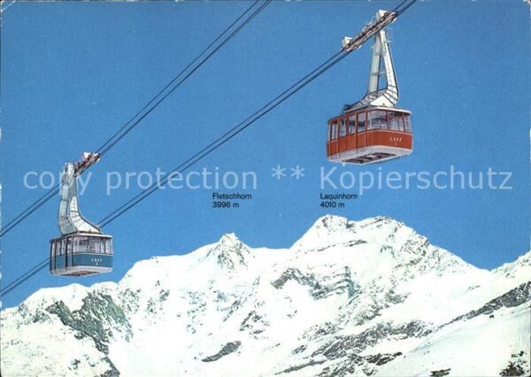 Seilbahn Saas-Fee-Felskinn
