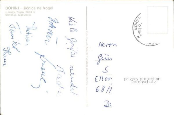 Seilbahn Bohinj Vogel Triglav Sloweniein – Bild 2