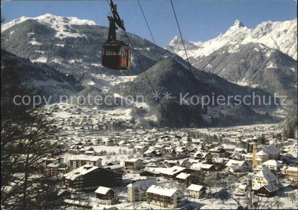 Seilbahn Hochjoch Golm Zimba Schruns Tschagguns