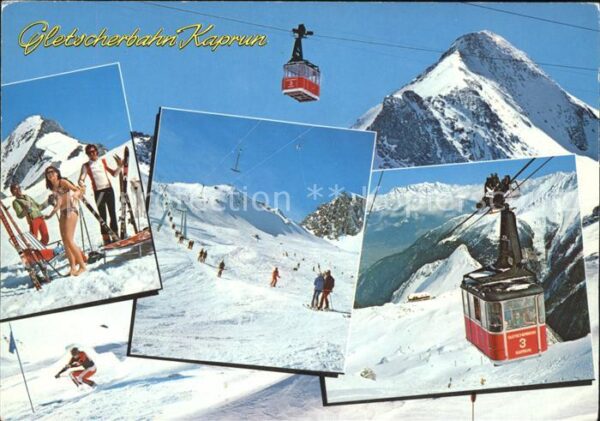 Seilbahn Gletscherbahn Kaprun Kitzsteinhorn Kref