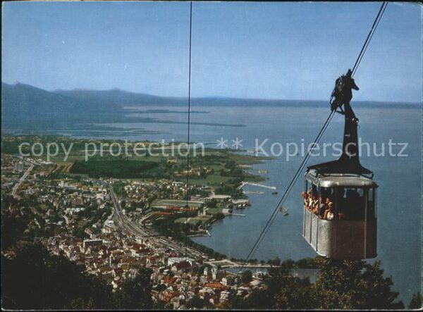 Seilbahn Pfänder Bregenz am Bodensee