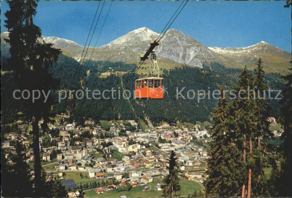Seilbahn Brämabüel-Jakobshorn Davos Schatzalp Sc