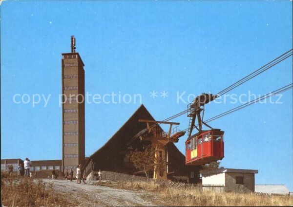 Seilbahn Fichtelberg Oberwiesenthal Aussichtstur