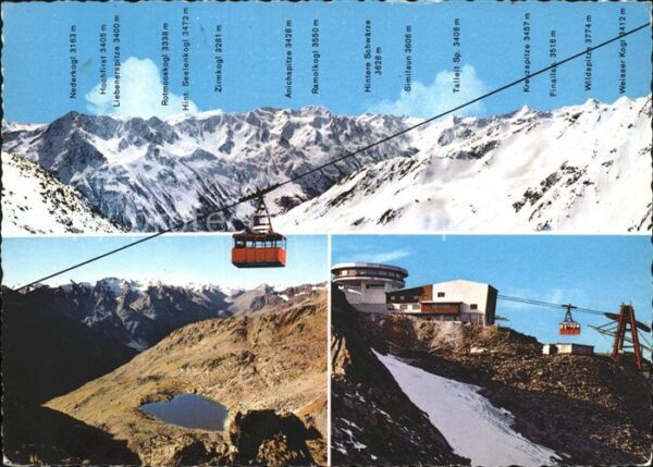 Seilbahn Gaislachkogl Gaislachersee Bergstation