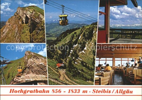 Seilbahn Hochgrat Steibis Allgäu