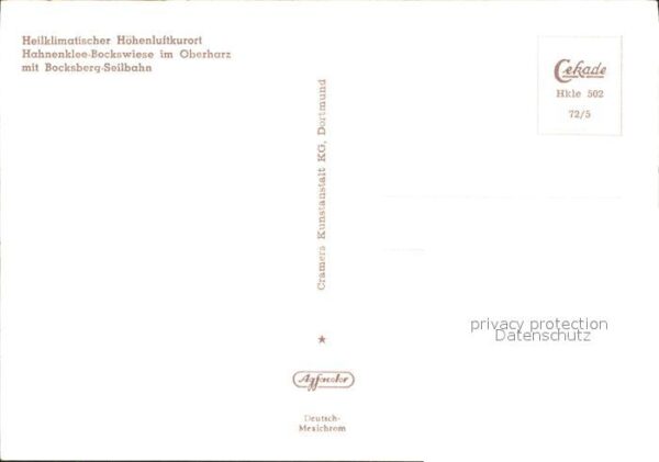 Seilbahn Bockswiese Hahnenklee – Bild 2