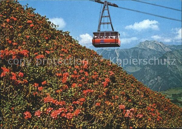 Seilbahn Fellhorn Nebelhorn Oberstdorf-Birgsauta