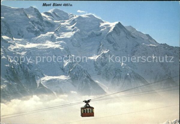Seilbahn Brevent Massif du Mont Blanc