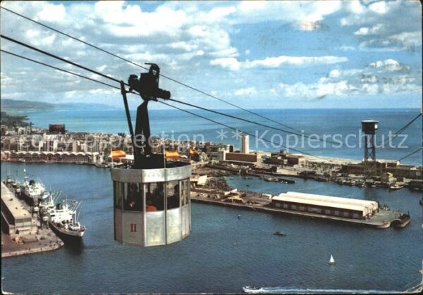 Seilbahn Barcelona Puerto Hafen