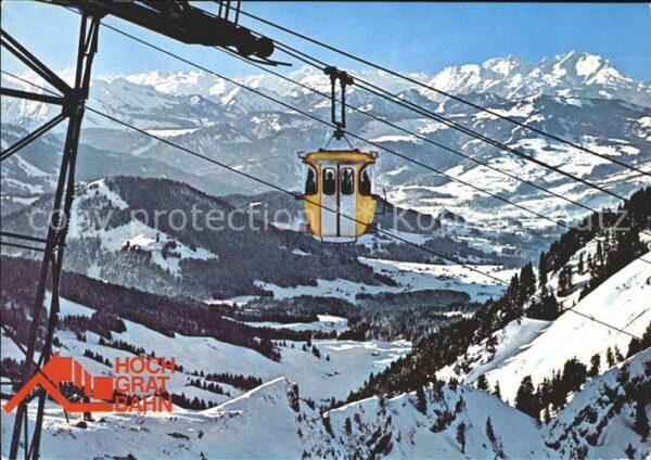 Seilbahn Hochgrat Steibis-Oberstaufen Säntis Sch