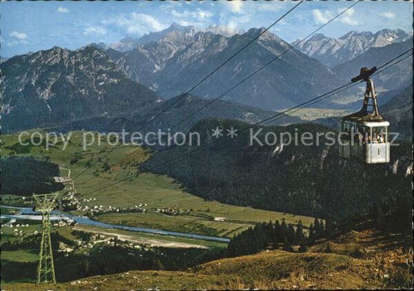 Seilbahn Reuttener Zugspitze Mieminger Hochgebir
