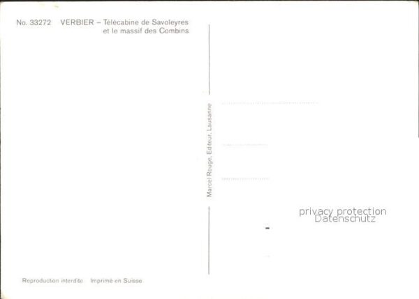 Seilbahn Savoleyres Verbier Massif des Combins – Bild 2