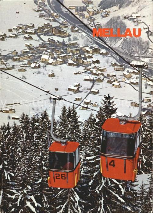 Seilbahn Einseilumlaufbahn Mellau im Bregenzerwa