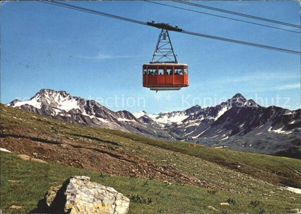 Seilbahn Davos-Pischa Flüela-Weisshorn Flüela-Sc