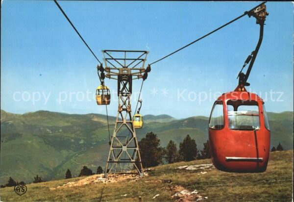 Seilbahn Bonascre Ax les Thermes