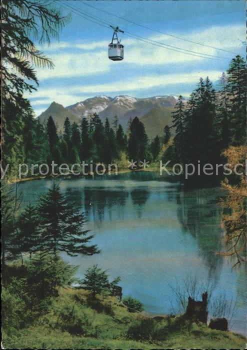 Seilbahn Rauschberg Taubensee Ruhpolding