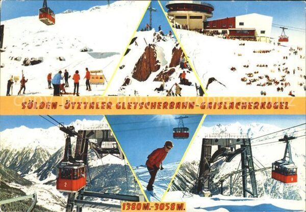 Seilbahn Sölden-Ötztal Gaislacherkogel Aussichts
