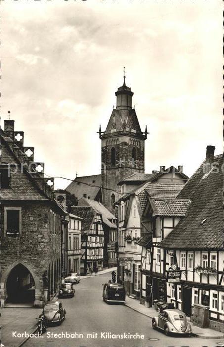 Korbach Stechbahn Kilianskirche