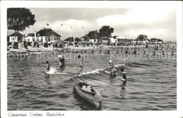Dahme Ostseebad Badeleben
