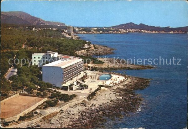 Mallorca Cala Ratjada Hotel Aguait Fliegeraufnah