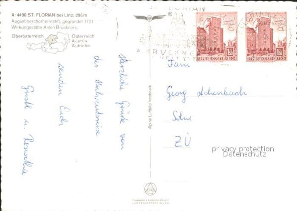 Sankt Florian Augustinerchorherrnstift Fliegeraufnahm – Bild 2
