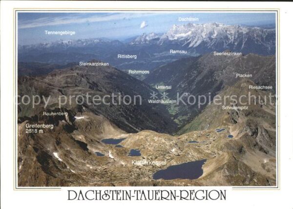 Dachstein Gebirge Tauern-Region Klafferkessel-Seen Untert