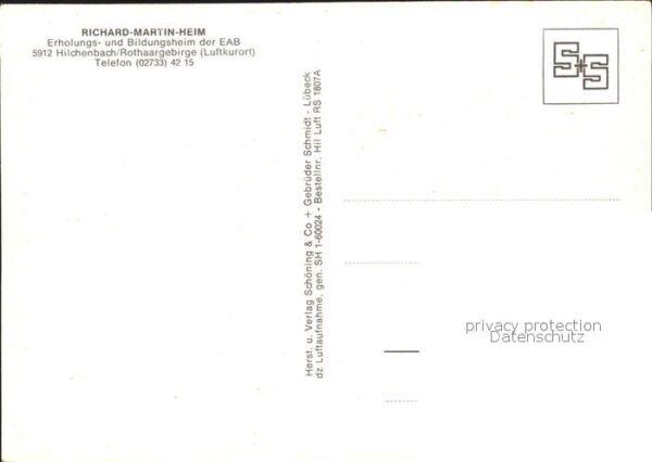 Hilchenbach Richard-Martin-Heim Fliegeraufnahme – Bild 2