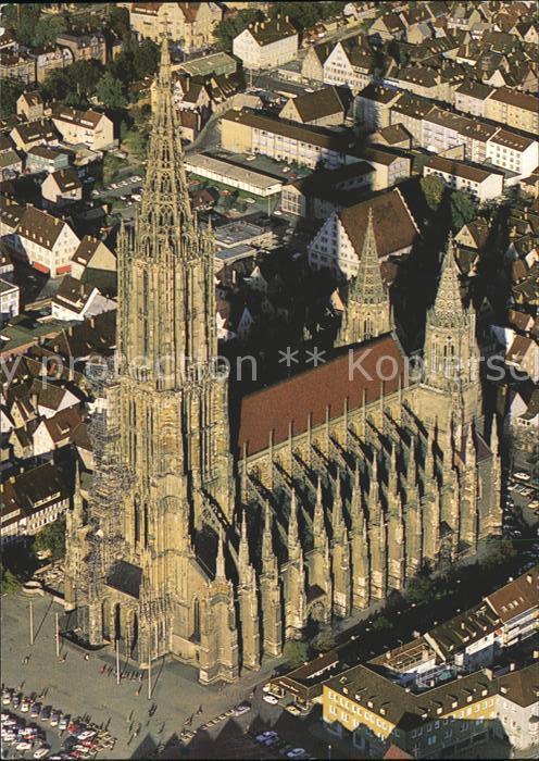Ulm Donau Münster Fliegeraufnahme