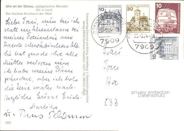 Ulm Donau Münster Fliegeraufnahme – Bild 2