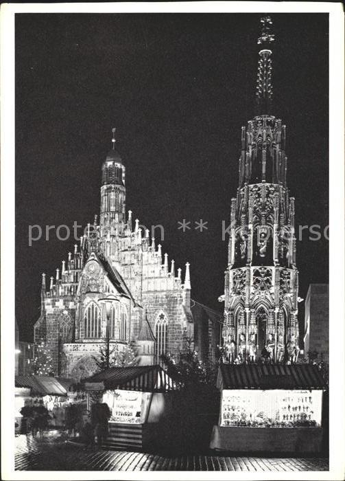 Nuernberg Christkindlesmarkt Bildkalender Sonnige