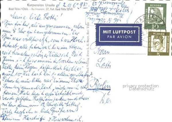 Bad Toelz Kurpension Ursula – Bild 2