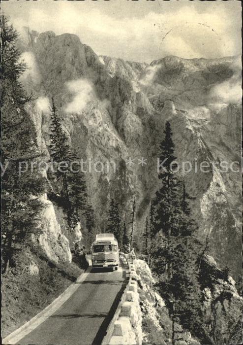 Berchtesgaden Kehlsteinstrasse Göllgruppe