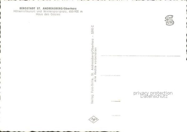St Andreasberg Harz Haus des Gastes – Bild 2