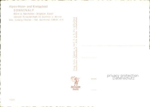 Sonthofen Oberallgaeu Alpen-Moor- und Kneippbad Sonnenalp – Bild 2