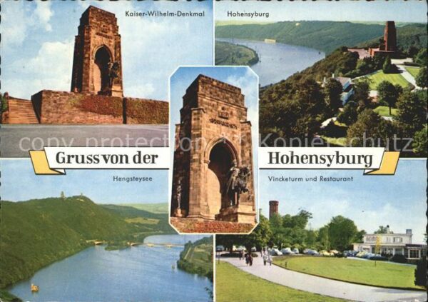 Hohensyburg Kaiser-Wilhelm-Denkmal Hengsteysee Vinc