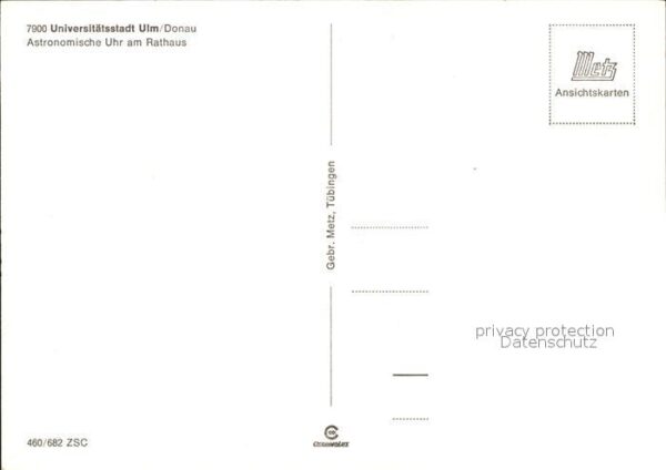 Ulm Donau Astronomische Uhr am Rathaus – Bild 2