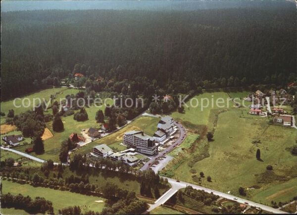 Freudenstadt Kurzentrum Fliegeraufnahme