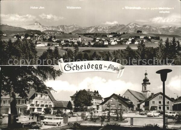 Scheidegg Allgaeu Hoher Ifen Widderstein Hochkünzelspitze