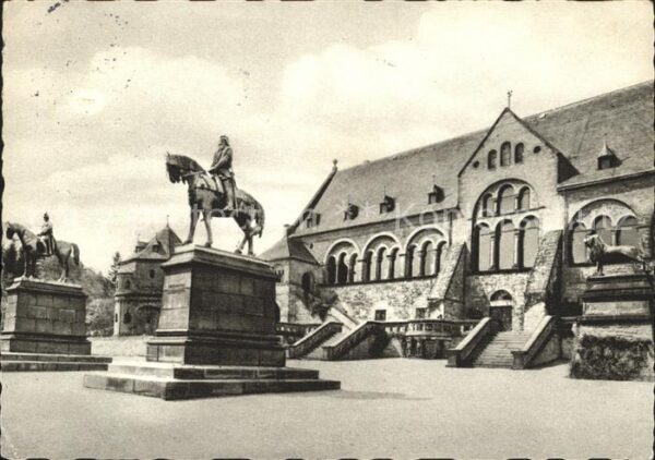 Goslar Kaiserpfalz Barbarossa Kaiser-Wilhelm-D