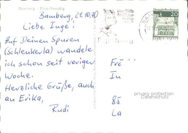 Bamberg Klein-Venedig – Bild 2