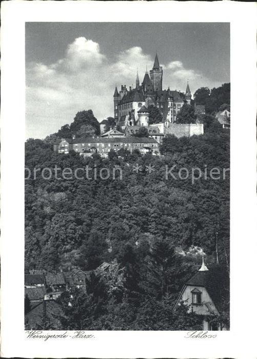 Wernigerode Harz Schloss